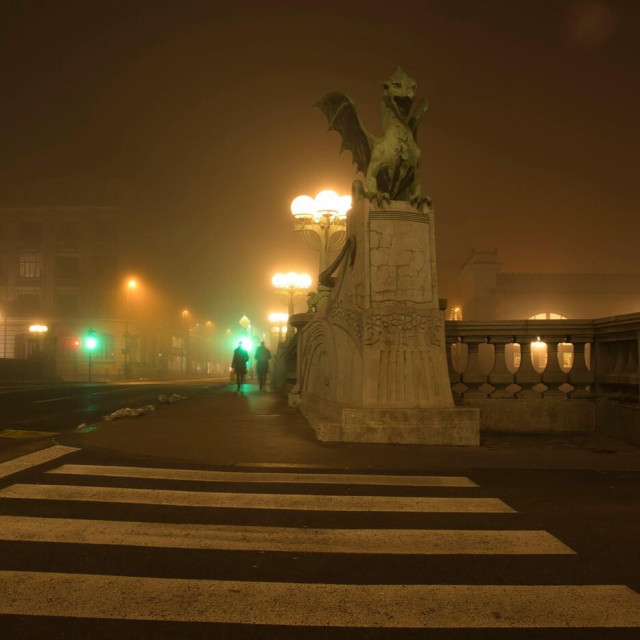 Ljubljana noću