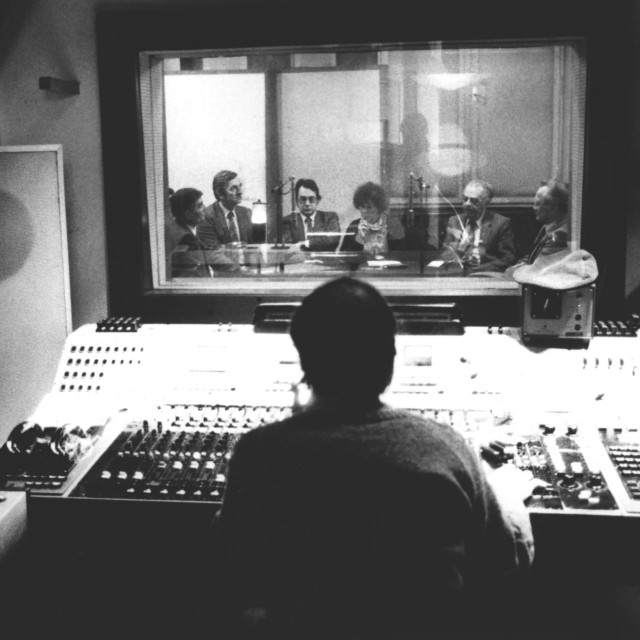 Radijski studio 1970.