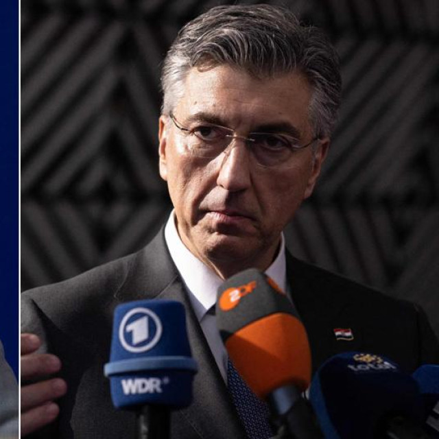 Dario Zurovec i Andrej Plenković