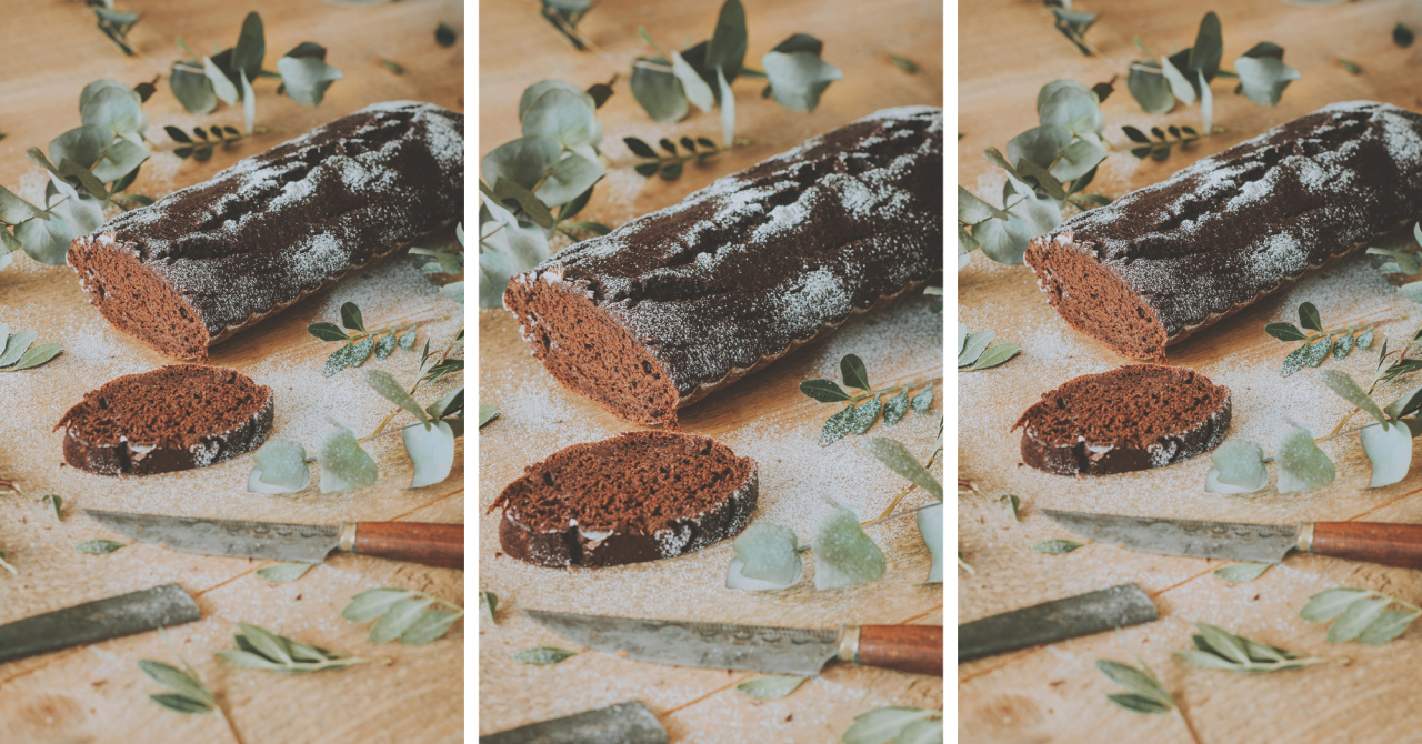 Sočan čokoladni biskvit s bananom