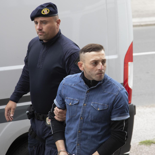 Aleksandar Nišević na Županijskom sudu u Velikoj Gorici