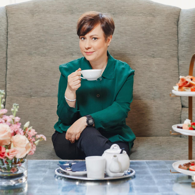 Zagreb, 170326.
Hotel Esplanade.
Morana Zibar, kvizasica i prevoditeljica.