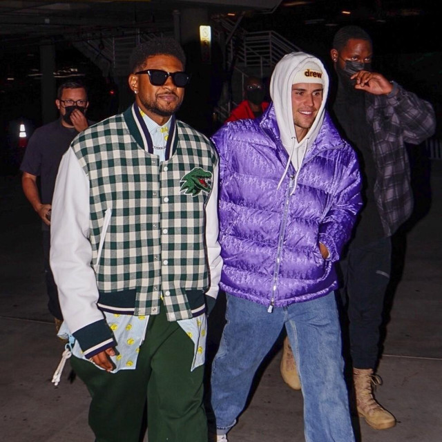 Justin Bieber, Usher