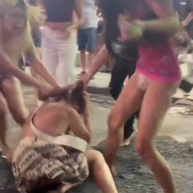 Snimka tuče na Tajlandu