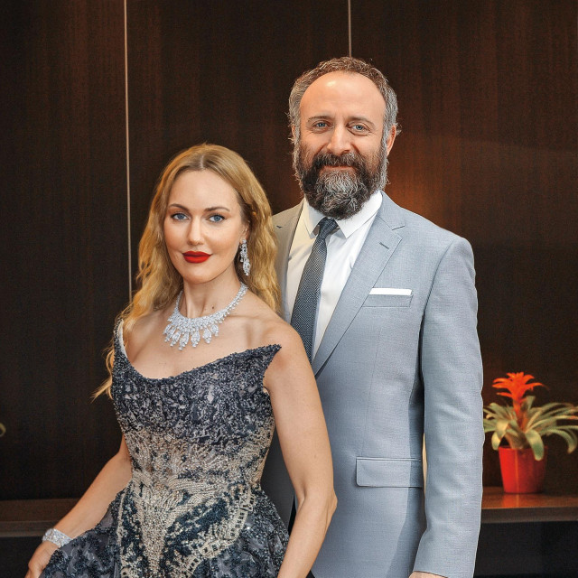 Turski glumci Meryem Uzerli i Halit Ergenc