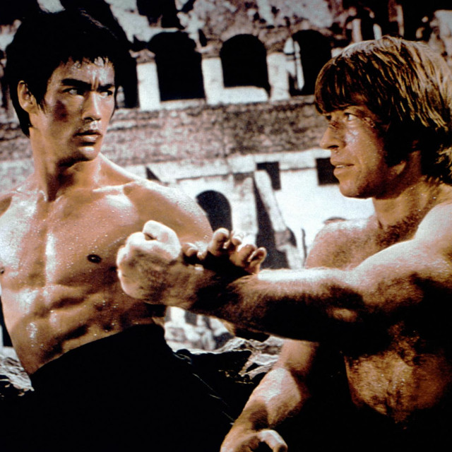 Bruce Lee i Chuck Norris u filmu ”Na zmajevu putu”