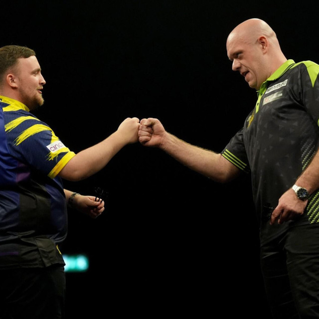Luke Littler i Michael van Gerwen