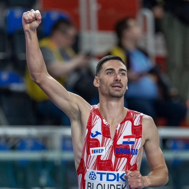 Marino Bloudek je bio najstretniji od svih polufinalista Svjetskog dvoranskog prvenstva u Torunu