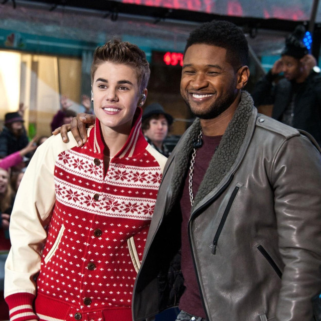 Justin Bieber i Usher