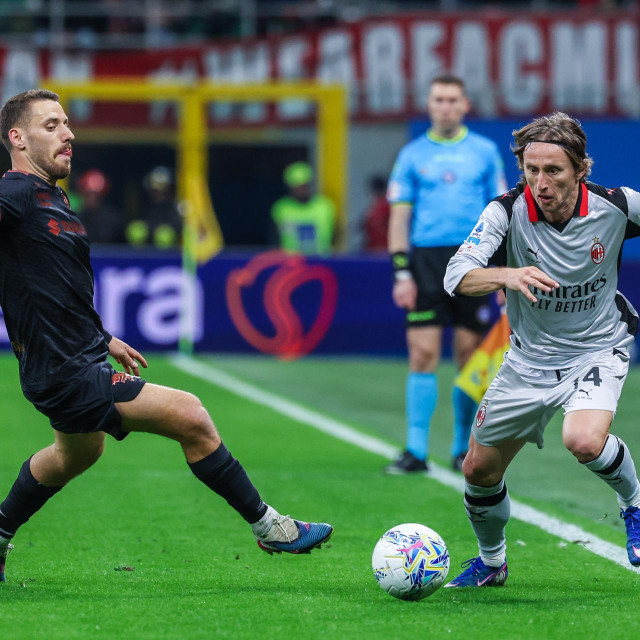 Luka Modrić i Nikola Vlašić