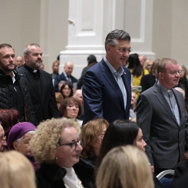 Andrej Plenković u obnovljenoj bazilici