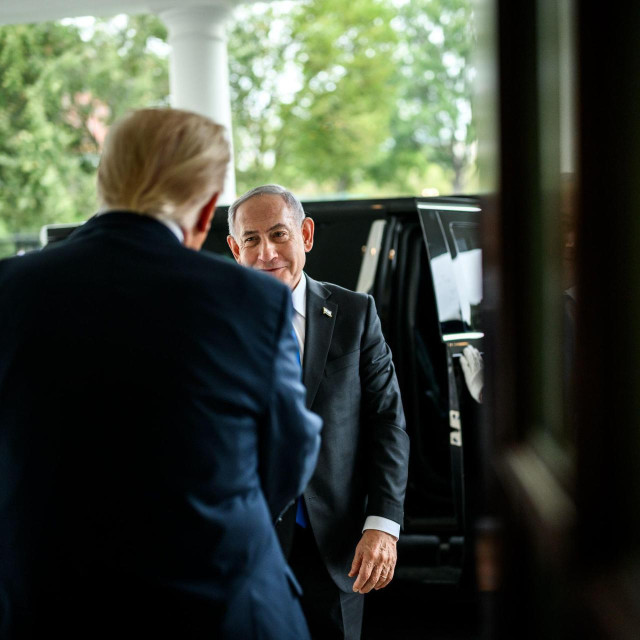 Donald Trump i Benjamin Netanyahu