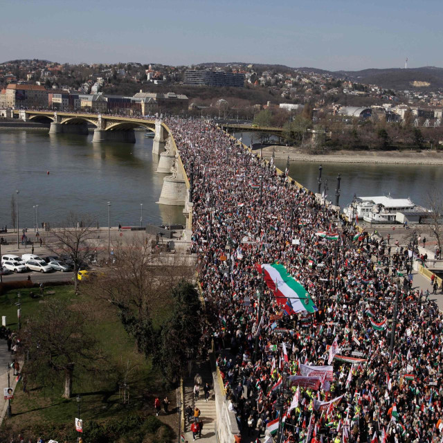 ‘Marš mira‘ u Budimpešti