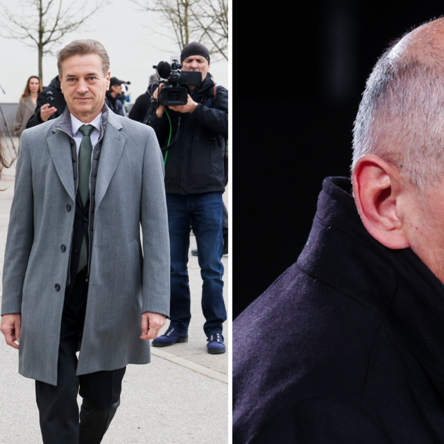 Robert Golob sa suprugom Tinom i Janez Janša