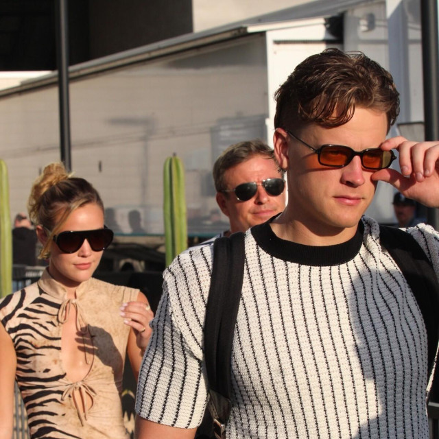 Joe Burrows i Olivia Ponton