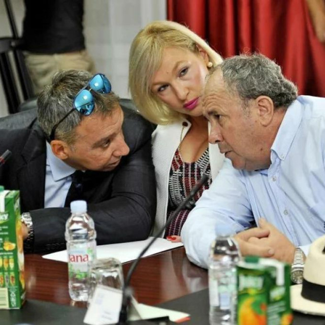 Saša Horvat, Miranda Ivanišević Dvornik i Željko Kerum iz HGS-a