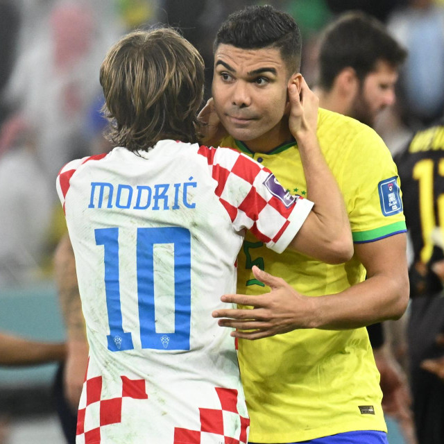 Luka Modrić na Floridi se susreo s dugogodišnjim suigračem iz Reala, Casemirom