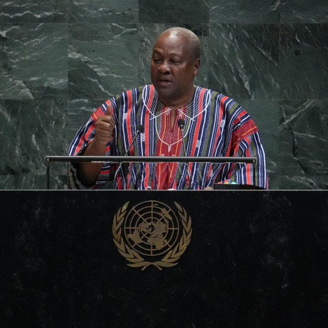 Predsjednik Gane John Dramani Mahama (arhivska fotografija)