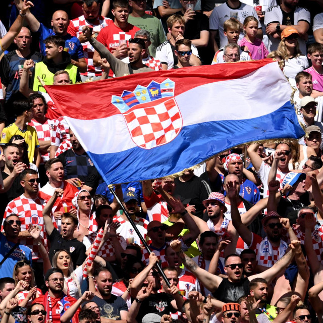 Ilustracija: hrvatski navijači
