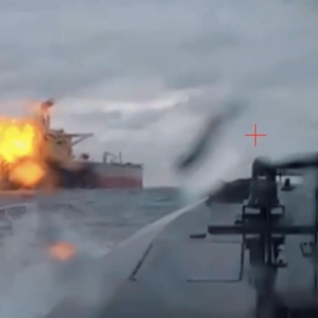 Ukrajinski napad na tanker iz ruske ”flote u sjeni”, Crno more