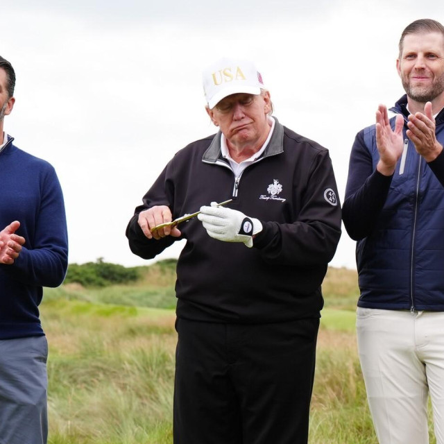 Donald Trump Jr, Donald Trump i Eric Trump