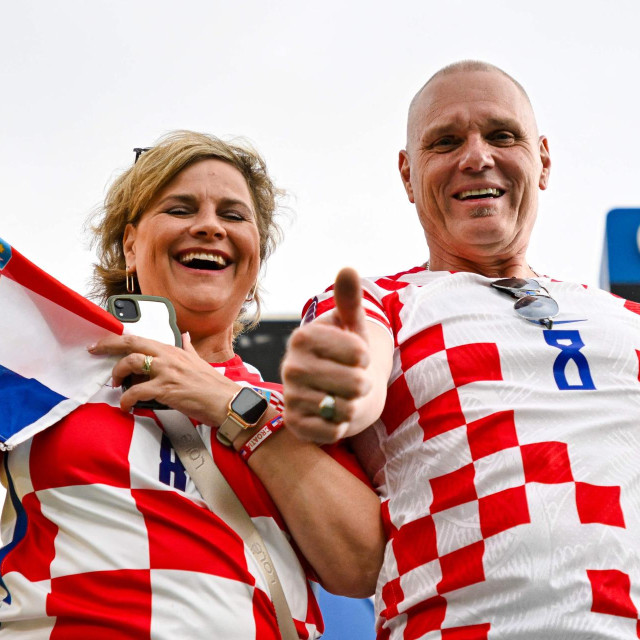 Navijači Hrvatske na stadionu u Orlandu