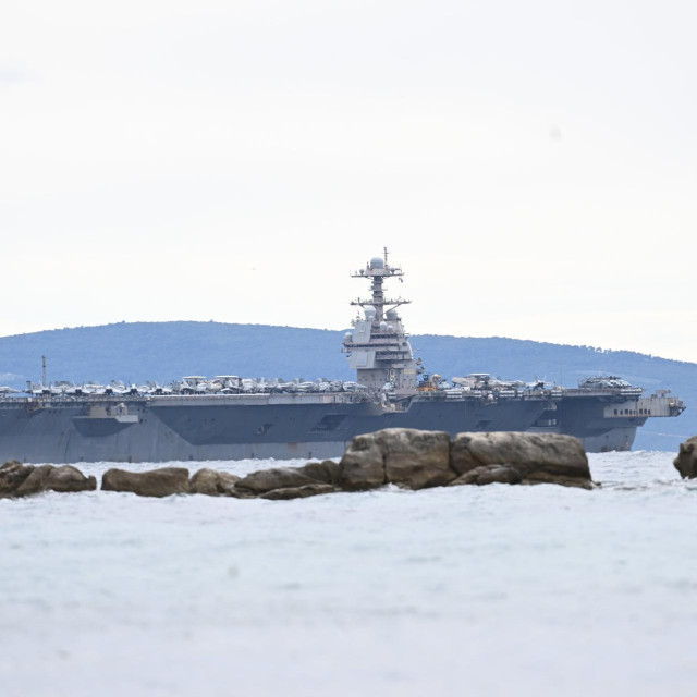 U splitsku luku uplovio je nosač zrakoplova američke ratne mornarice USS Gerald R. Ford
 