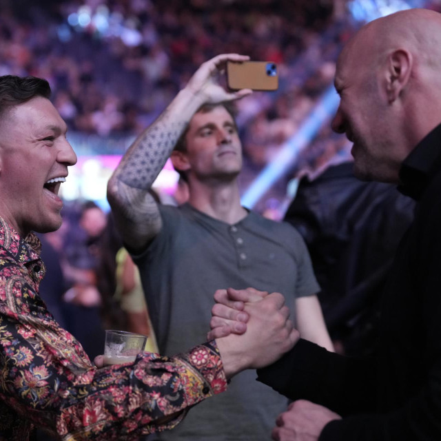 Conor McGregor i Dana White 