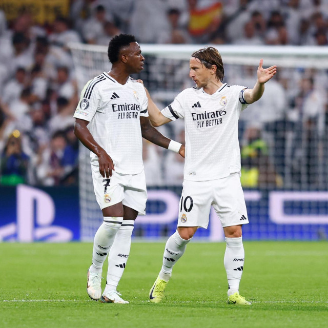 Vinicius Junior i Luka Modrić, 2024. godine