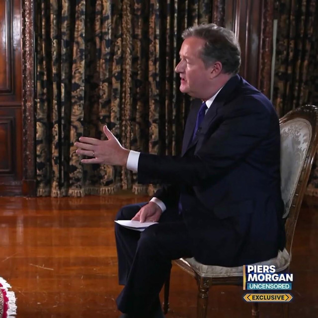 Donald Trump i Piers Morgan 