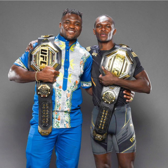 Francis Ngannou i Israel Adesanya