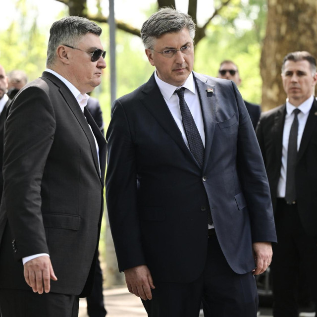 Zoran Milanović i Andrej Plenković