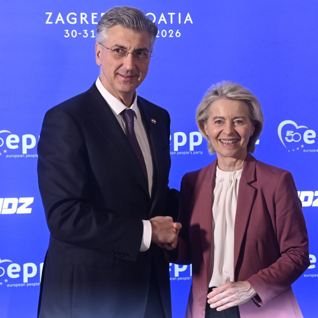 Andrej Plenković i Ursula von der Leyen