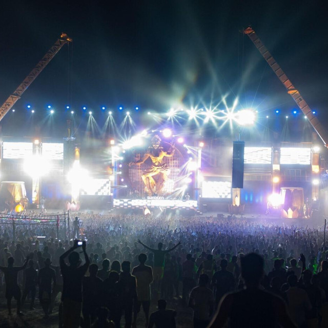 Sunbunrn festival u indijskoj Goi