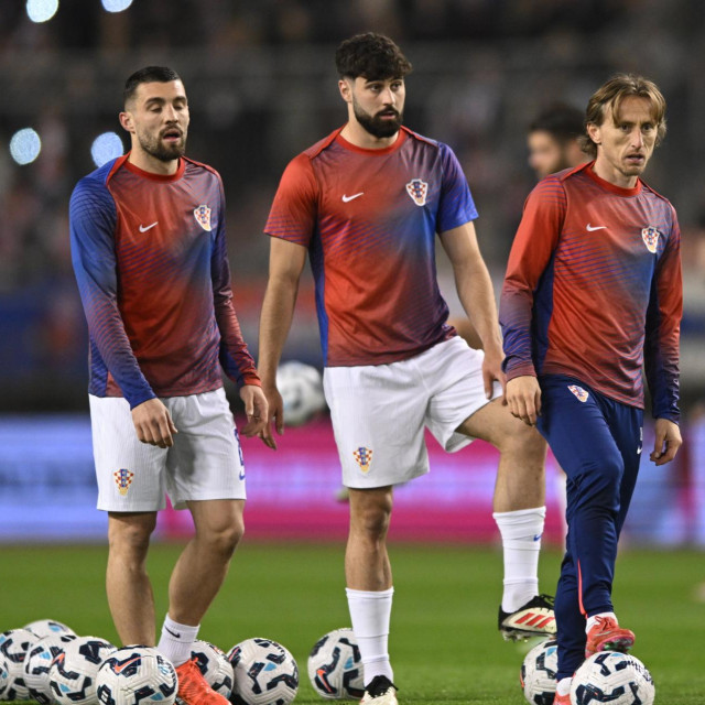 Mateo Kovačić, Joško Gvardiol i Luka Modrić
