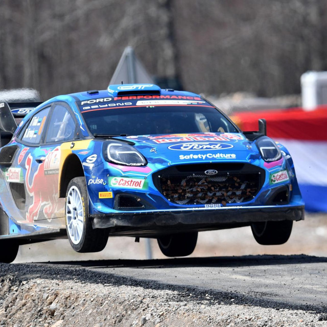 WRC Croatia Rally, detalj s brzinca voženog na Platku