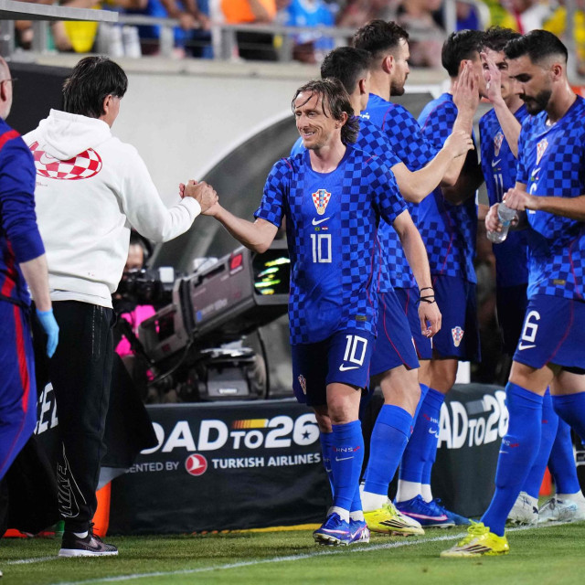 Zlatko Dalić i Luka Modrić