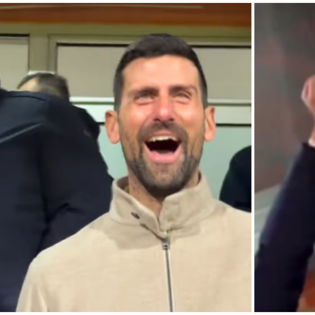 Novak Đoković na utakmici BiH i Italije