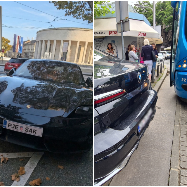 Nepropisno parkiranje u Zagrebu