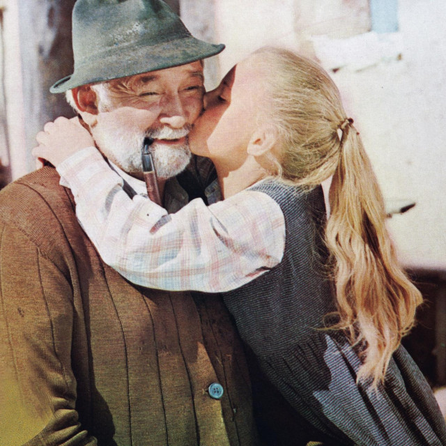 Heidi, 1965.

Gustav Knuth, Eva Maria Singhammer