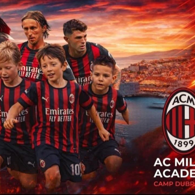 Nogometni kamp AC Milana u Dubrovniku
