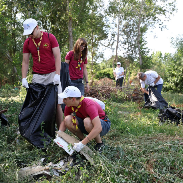 Projekt od izvora do mora, akcija čišćenja