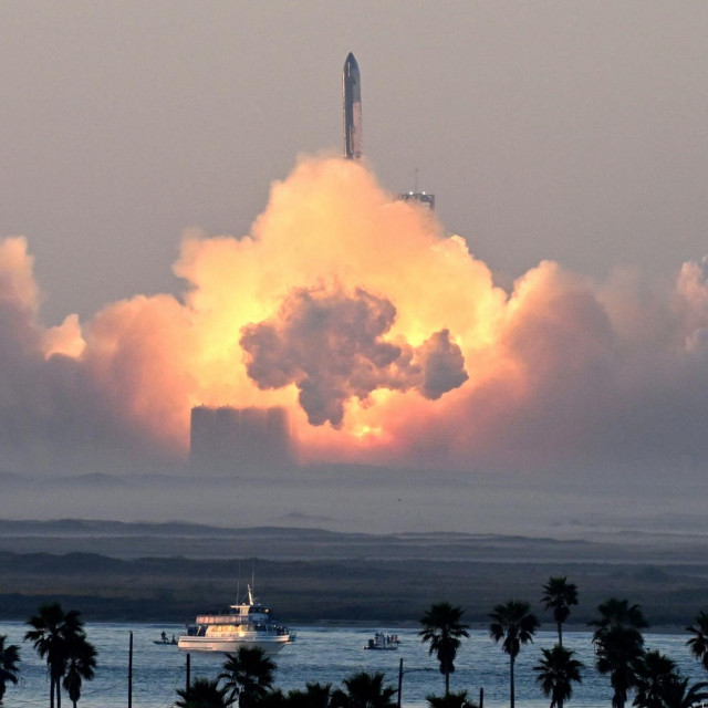 Lansiranje SpaceX rakete iz Texasa, arhivska snimka iz 2023.