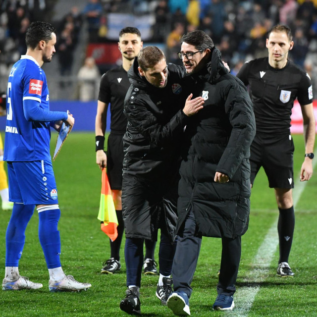 Mario Gregurina i Victor Sanchez, treneri Slavena Belupa i Rijeke