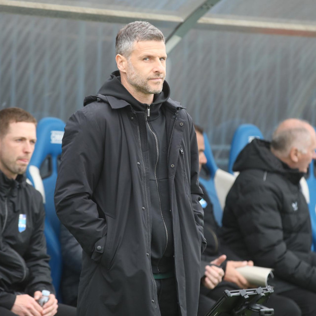 Trener Osijeka Tomislav Radotić