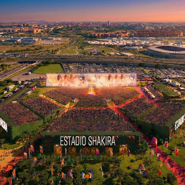 Stadion će poslužiti kao pozornica završnice velike Shakirine svjetske turneje
