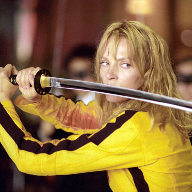KILL BILL, Uma Thurman, 2003. 