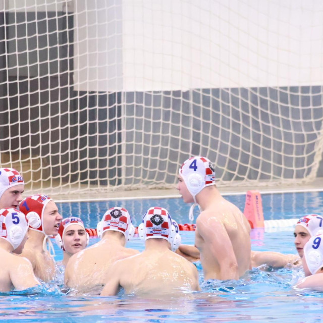 Hrvatska reprezentacija do 15 koja je igrala na Uskršnjem turniru u Budvi