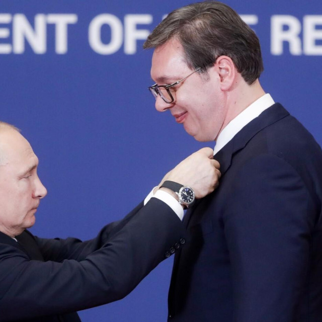 Vladimir Putin i Aleksandar Vučić