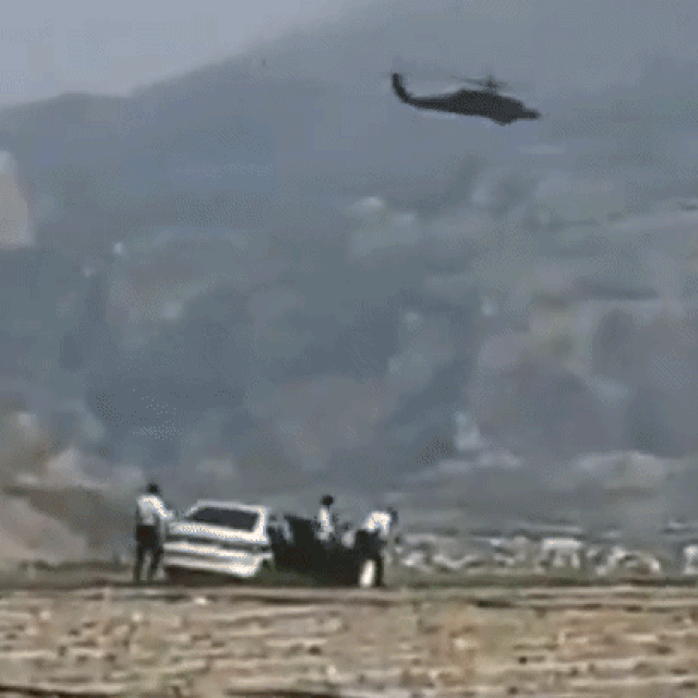 Iranci pucaju na američki helikopter